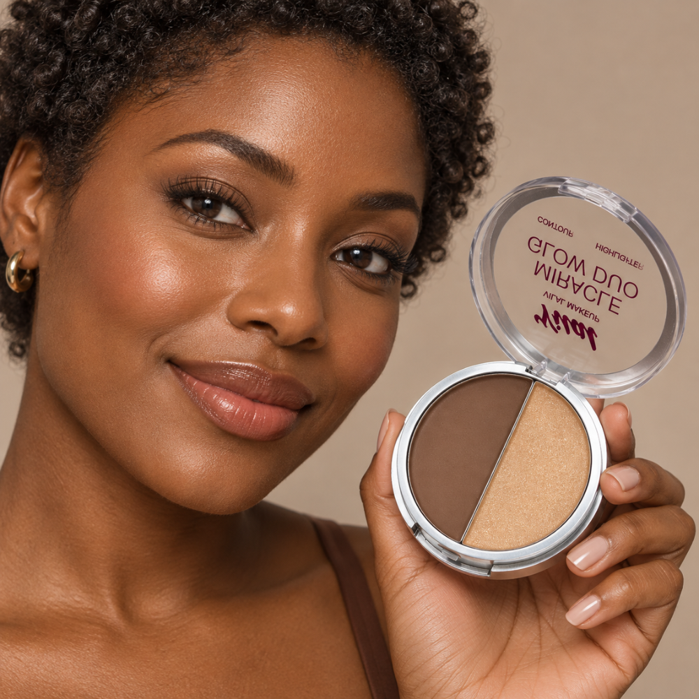 Vilal Makeup Miracle Glow Duo (Contour & Highlighter)