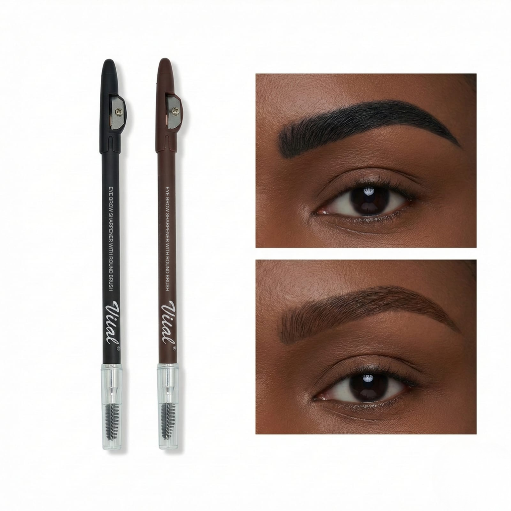 Eyebrow Sharpener with Round Brush