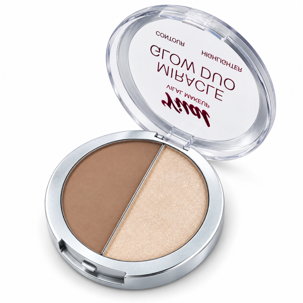 Vilal Makeup Miracle Glow Duo (Contour & Highlighter)