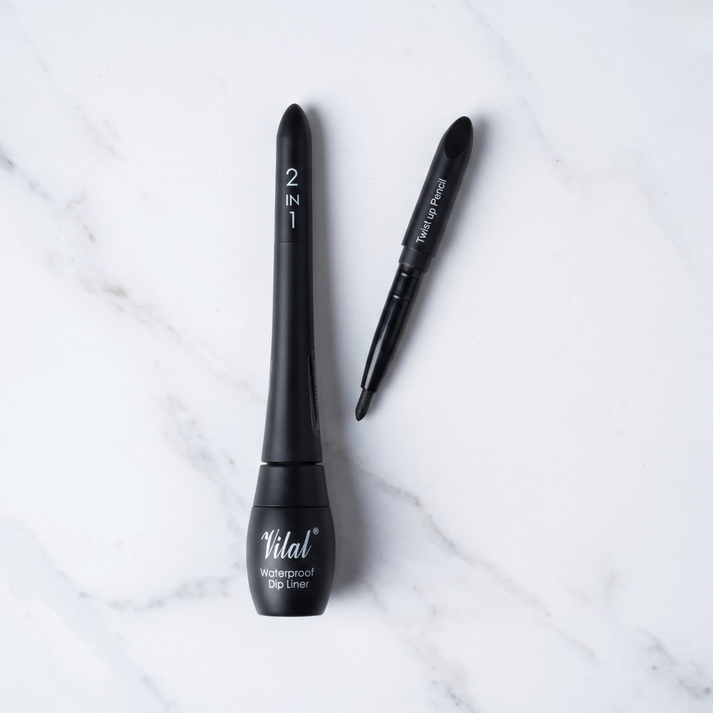 vilal dip it eye liner & twist up pencil 2 in 1
