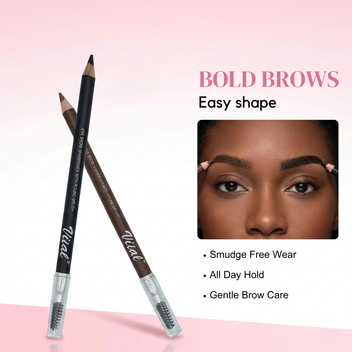 Eyebrow Sharpener with Round Brush
