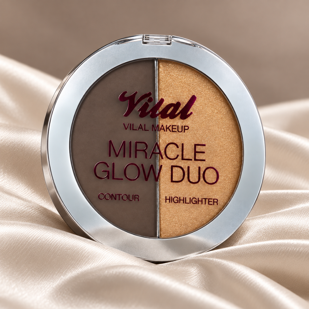 Vilal Makeup Miracle Glow Duo (Contour & Highlighter)