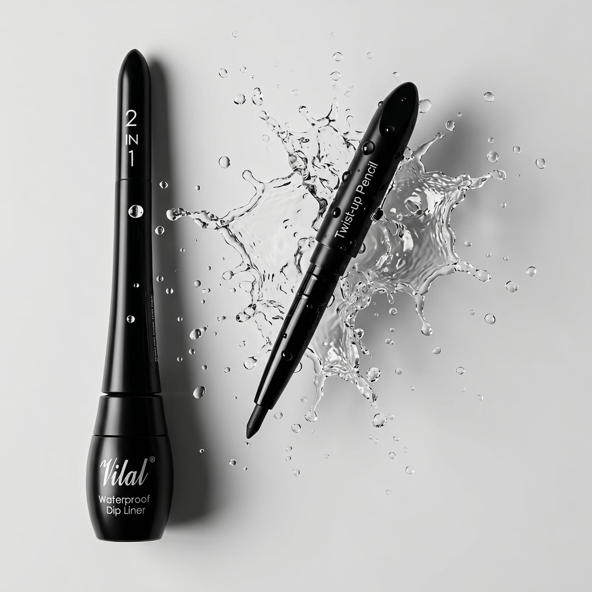 vilal dip it eye liner & twist up pencil 2 in 1
