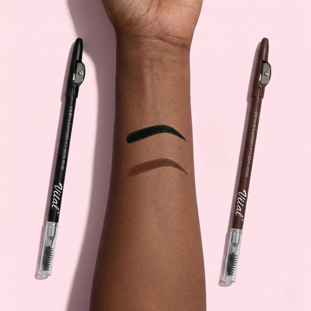 Eyebrow Sharpener with Round Brush