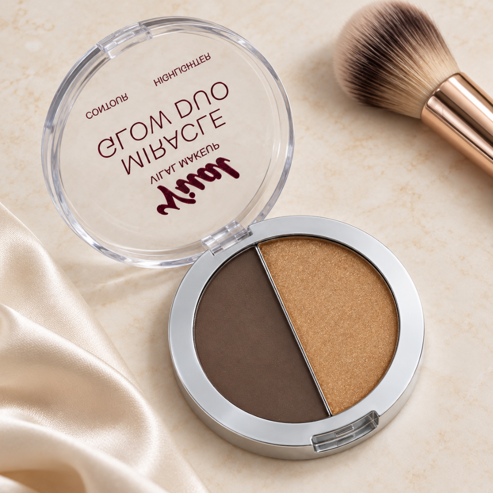 Vilal Makeup Miracle Glow Duo (Contour & Highlighter)