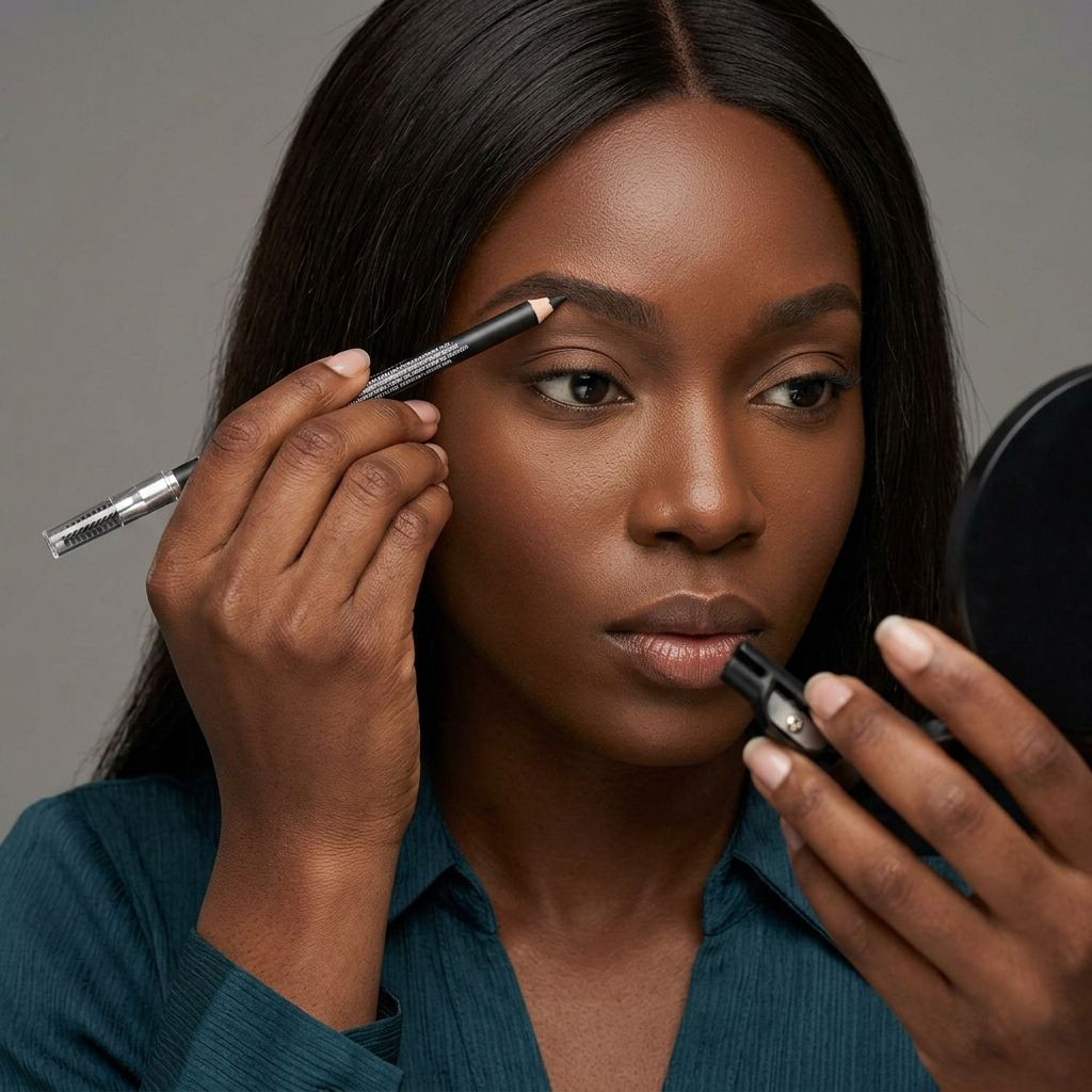 Eyebrow Sharpener with Round Brush