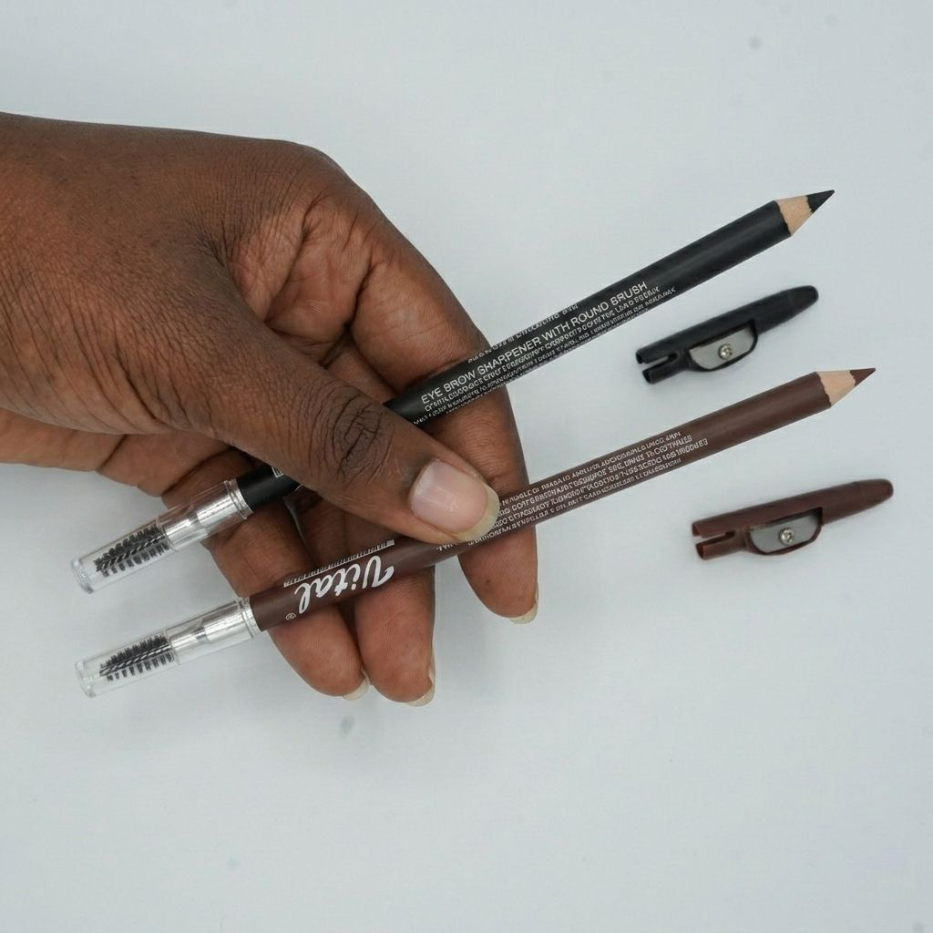 Eyebrow Sharpener with Round Brush