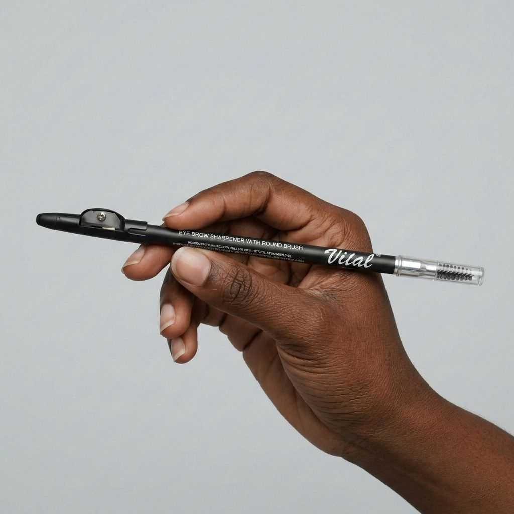 Eyebrow Sharpener with Round Brush